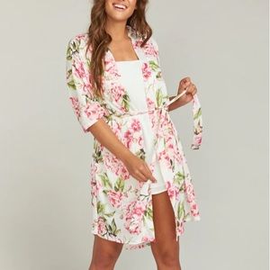 Show Me Your Mumu Floral Kimono Robe